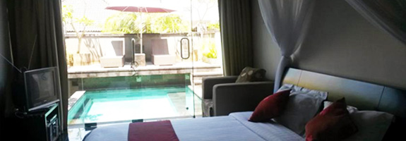 1 bedroom private pool villa
